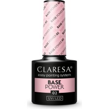 Claresa Renkli Power Base Coat Nude Pembe 02 - 5g