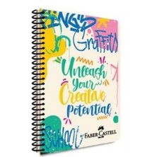 Marka Faber Castell Pp Kapak Grafiti Spiralli Defter 100 Yp Çizgili 5075 000429-CREATIVE