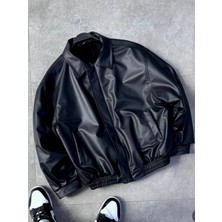 Baselco Street Oversize Deri Ceket