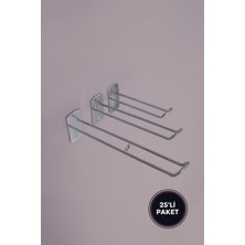 Modern Raf Duvara Monte Cımbız Kanca 25 Cm-Galveniz