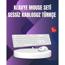Kablosuz Klavye Mouse Takımı - Ergonomik, Sessiz ve Enerji Tasarruflu