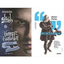 Alfa Yayınları Vampir Günlükleri - Kurtuluş Vol. 2 Konuşulmayan + Montaigne