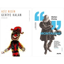 Alfa Yayınları Geriye Kalan + Montaigne