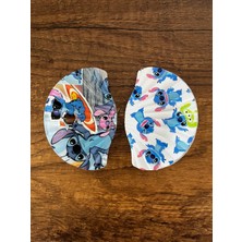 Gülümse Gel 2 Adet Stitch Mandal Toka Stiç Kıskaçlı Toka Stich Toka Stik