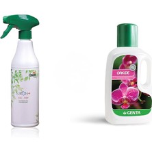 Misda Store Böceklenme Önleyici Orkide Bakım Seti - Orkide Sıvı Besini - Chrysamed Bug-Stop