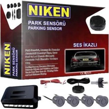 Misda Store Park Sensörü Ses Ikazlı 22MM Gri Sensör