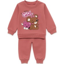 Küçük Trend Kız Çocuk Eşofman Takımı