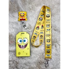 Hediyebum Sünger Bob Boyun Askısı Yoyo ve Kartlık Set2