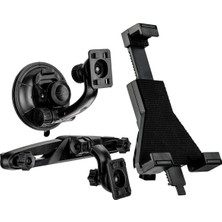 Mena Rise Cep Telefon ve Tablet Tutucu Ön Cam ve Araç Koltuk Arkası Profesyonel 360 Derece Dönebilen