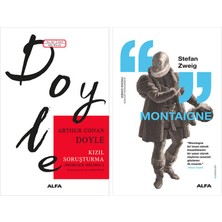 Alfa Yayınları Kızıl Soruşturma + Montaigne