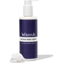 Mena Rise Let'scrub 24H Silky Body Yogurt Selülit Önleyici Sıkılaştırıcı Shea Yağlı Nemlendirici Vücut Yoğurdu 250 ml