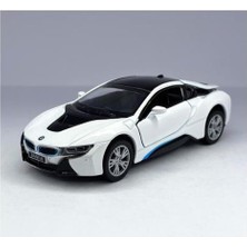 Vardem Kinsmart Bmw I8 Beyaz 1/32 Model Araba