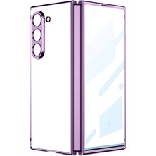 Sptrns Newface Samsung Galaxy Z Fold 5 Kılıf Fold Element Kapak - Mor