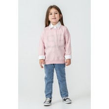 Kinderos Bb Taşlı Sweatshirt Kız Çocuk 3\'lü Takım - 26K 6333