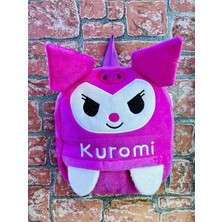 Doğan Hediyelik Peluş Çocuk Sırt Çantası - Labubu Hello Kitty Kuromi Stitch Mickey Mouse Bugs Bunny Çanta