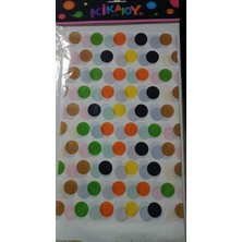 KİKA Kika Doğum Günü Plastik Kullan At Puantiyeli 120X180 Masa Örtüsü 2li Paket