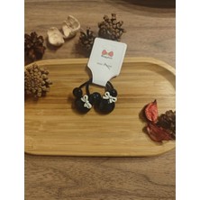 Moda Lastikli Micky Siyah Ikili Toka