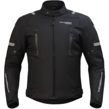 Venom Air Racing 4 Mevsim Motosiklet Montu Siyah