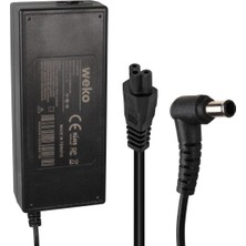 Weko 14 Volt - 3 Amper 6.5*4.4 Uçlu İğneli Yerli Üretim Plastik Kasa Masaüstü Samsung Monitör Adaptörü