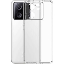 Misda Store Mi 13T / Mi 13T Pro Uyumlu Kamera Korumalı Darbe Önleyici Ultra Slim Tpu Şeffaf Silikon Kılıf (Şeffaf, Xiaomi Mi 13T / Mi 13T Pro)