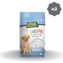 Jungle Yavru Köpek Maması Kuzu Etli 2,5 kg - (2 Adet)