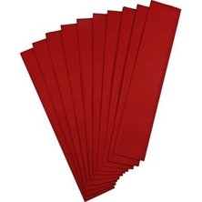 Marifetlerim - Kırmızı Krapon Kağıdı 50 cm x 200 cm