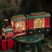 MCM Group Yılbaşı Trenli Işıklı Müzikli Kar Küresi