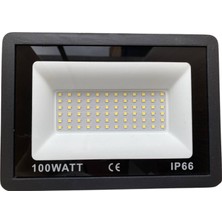 100W 220V IP65 Tabled LED Projektör Beyaz