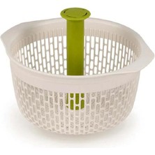 Mena Rise Spindola Salata Süzgeci, Lavabo Için, Beyaz/yeşil