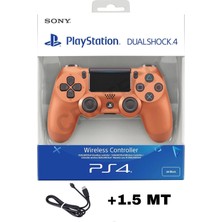 Crk Teknoloji Playstation Dualshock 4 V2 Uyumlu Ps4 Oyun Kolu Yenilenmiş Pc + Ps4 (1.5mt Şarj Kablosu)