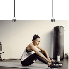 Vintage Gezegen Adriana Lima Poster4 - Retro Duvar Dekoru