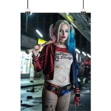 Vintage Gezegen Harley Quinn Poster2 - Retro Duvar Dekoru