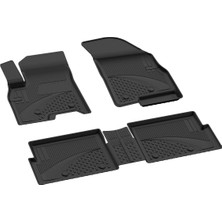 Misda Store Cherry Tiggo 7 Pro (2022+) ile Uyumlu 4.5d Havuzlu Oto Paspas