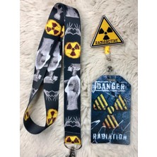 Hediyebum Radyoloji Temalı Boyun Askı Ipi Yoyo ve Kartlık Set