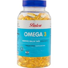 Mena Rise Balen Omega 3 Norveç Balık Yağı 1380 Mg x 100 Kapsül