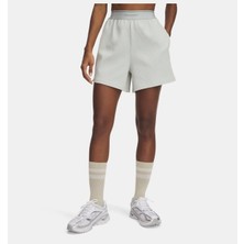 Under Armour Kadın Yeşil-377 Ua Meridian Rib Şort Hafif Yumuşak Kumaş ile Rahat Hareket