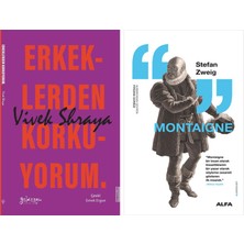 Alfa Yayınları Erkeklerden Korkuyorum + Montaigne