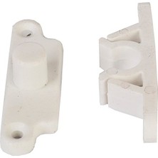 NalburBaba Pvc Sineklik Çıtçıt Beyaz