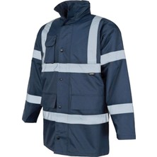 Vizwell WJK01 Oxford Reflektörlü Parka (Lacivert)