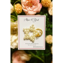 YD Shop Incili Yıldız Anahtarlık Söz, Nişan, Nikah, Düğün, Kına 15 Adet