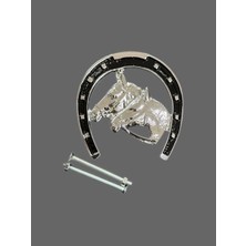 Çift Kafalı Siyah At Nalı Panjur Araç Aksesuarı