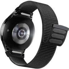 Mena Rise Yeni Nesil Bağlantılı 20MM Hasırlı Kumaş Kordon Uyumlu Fe/7/6/5/4 Serisi Için Konforlu Kayış (40MM/44MM) 6/4 (47/43/42MM) ve 5 Pro 45MM Uyumlu