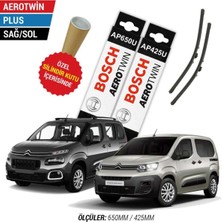 Citroen Berlingo 2022 Model Silecek Takımı Ön Bosch Aerotwin Plus