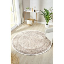 Venucci Home & Living Valeria %100 Polyester Vintage Modern Dokuma Salon Oturma Odası Halısı