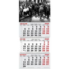 GENC DIJITAL BASKI 2026 Yılı Gemici Takvimi-Atatürk'ü Karşılayan Öğrenciler