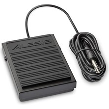 Misda Store Asp-1 Mkıı - Universal Sustain Pedalı ve Anlık Ayak Pedalı, 1.5m Kablosu ve Kaymaz Tabanlı