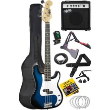 Misda Store CBG-460BL 46 Inç 4/4 Yetişkin Amfili Bas Gitar Seti Blue