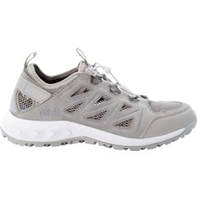 Jack Wolfskin Woodland 2 Hybrid Low Kadın Gri Outdoor Ayakkabı