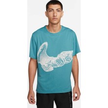 Nike Nike Dri-Fit Uv Run Division Miler DV9263-379 Running T-Shirt Spor Tişört
