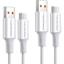 Misda Store UTC02 60W 20CM Tpe USB To Type-C Hızlı Şarj ve Data Kablosu (2)